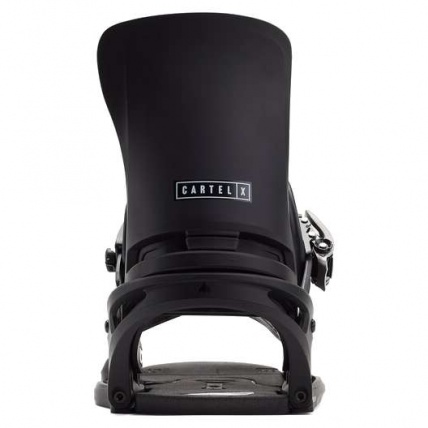 Burton Cartel X EST Mens Black Snowboard Bindings  Back